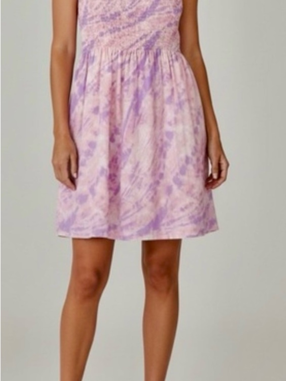 GAP Lavender & Pink Tie-Dye Dress